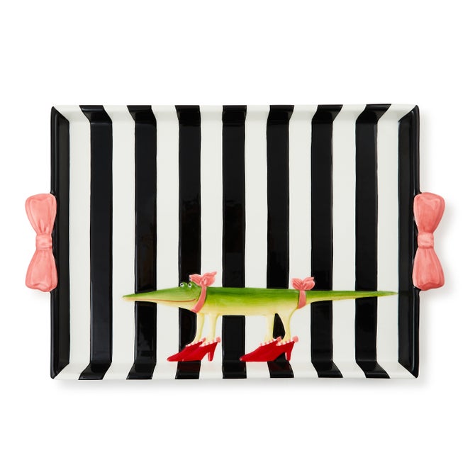 Patience Brewster Gloria Alligator Tray image number 1