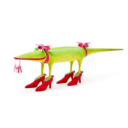 Patience Brewster Gloria Alligator Goes Shopping Figure