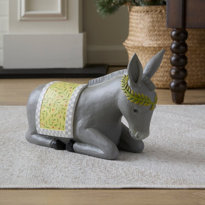Patience Brewster Nativity Donkey Display Figure image number 1