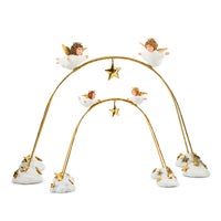 Patience Brewster Nativity Cherub Angels Arch Set, Set of 4