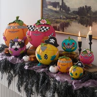 Patience Brewster Clown Pumpkin