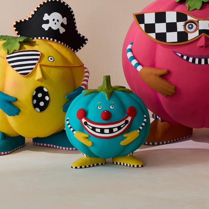 Patience Brewster Clown Pumpkin image number 3