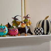 Patience Brewster Witch on Cat Figure