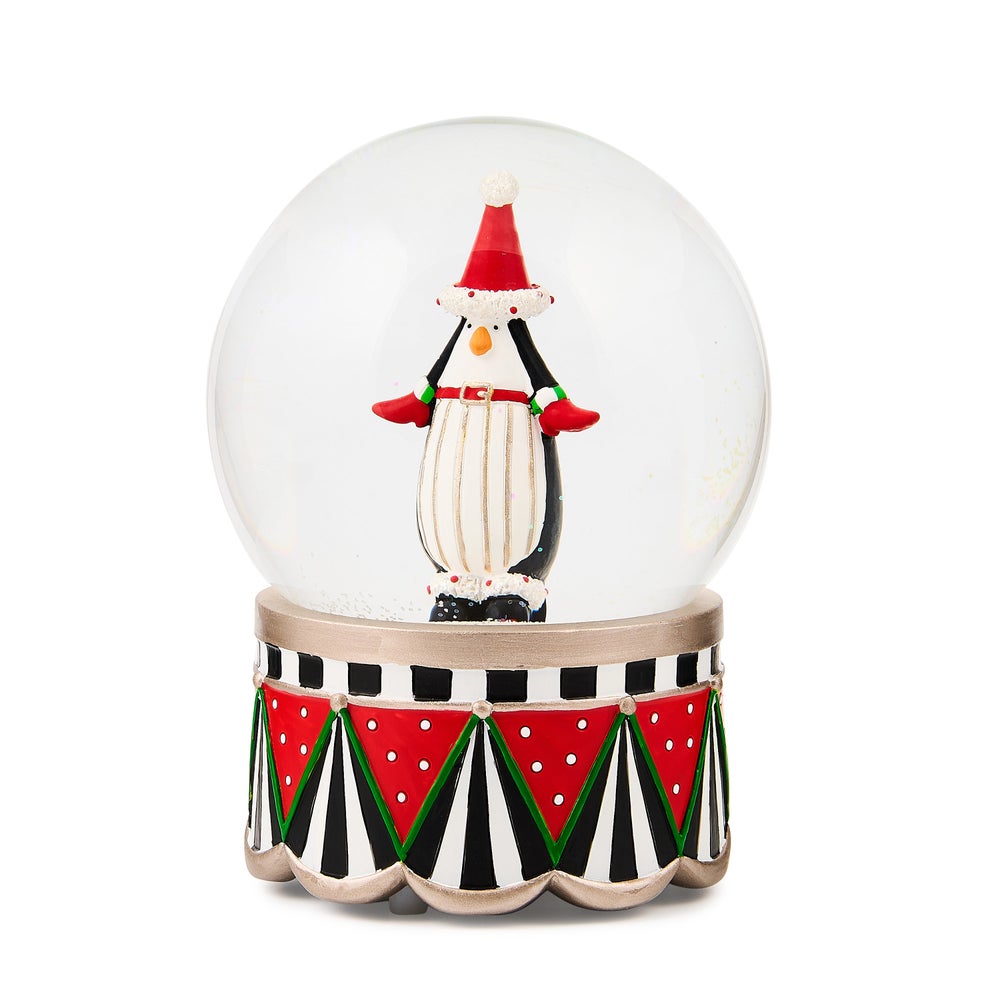 Patience Brewster Penguin Snow Globe mackenzie-childs Panama imagen 1 Patience Brewster Penguin Snow Globe mackenzie-childs Panama imagen 1