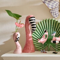 Patience Brewster Flamingo Ceramic Vase