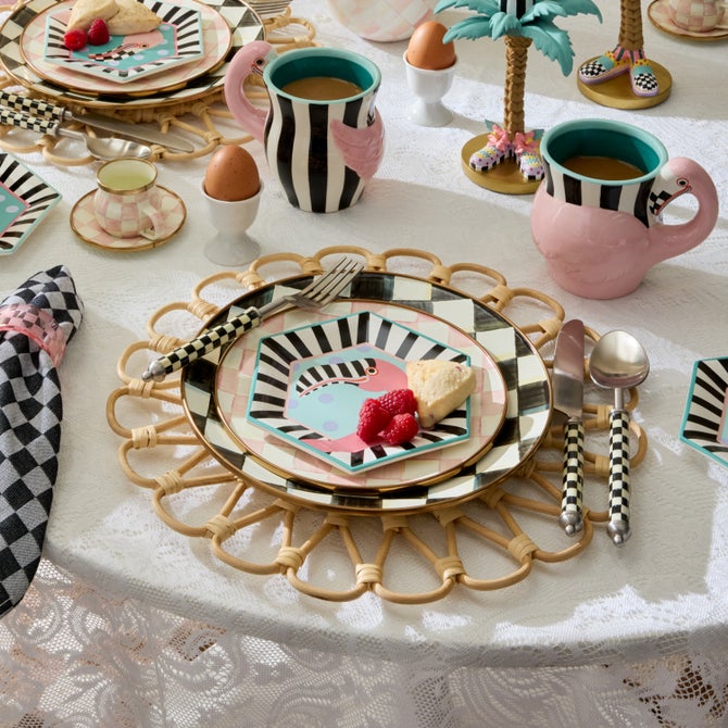 Patience Brewster Flamingo Dessert Plates, Set of 4 image number 5