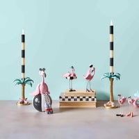 Patience Brewster Palm Tree Candle Holders, Set of 2