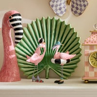Patience Brewster Sheila and Sheldon Flamingo Figurines