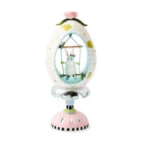 Patience Brewster Rabbit Pedestal Egg