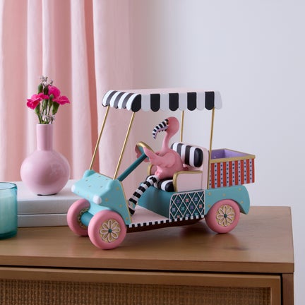 Patience Brewster Sheldon Flamingo Goes Golfing