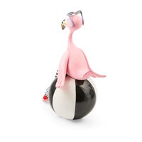 Patience Brewster Sheila Flamingo on Ball