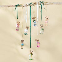 Patience Brewster Dash Away Reindeer Mini Ornaments Set