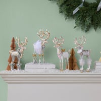 Patience Brewster Moonbeam Reindeer Figure Set-A