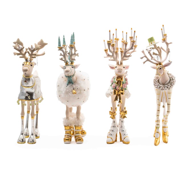 Patience Brewster Moonbeam Reindeer Figure Set-B image number 4