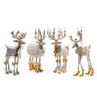 Patience Brewster Moonbeam Reindeer Figure Set-B