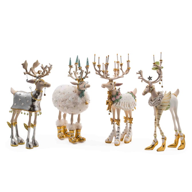 Patience Brewster Moonbeam Reindeer Figure Set-B image number 0