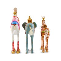Patience Brewster Nativity Magi Animal Figures, Set of 3