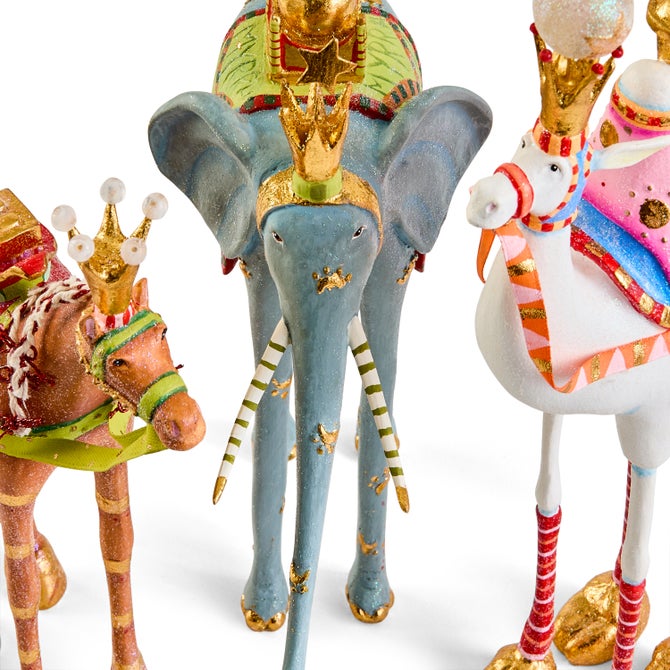 Patience Brewster Nativity Magi Animal Figures, Set of 3 image number 6
