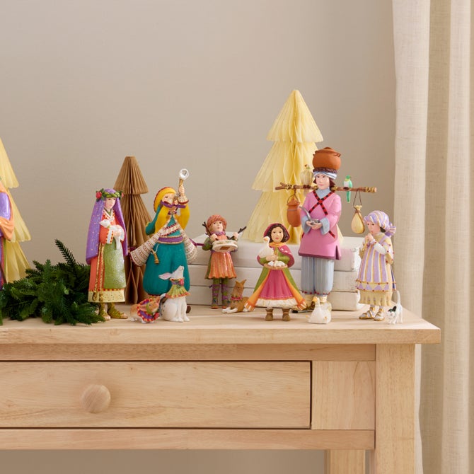 Patience Brewster Nativity Manger Figures Set image number 4