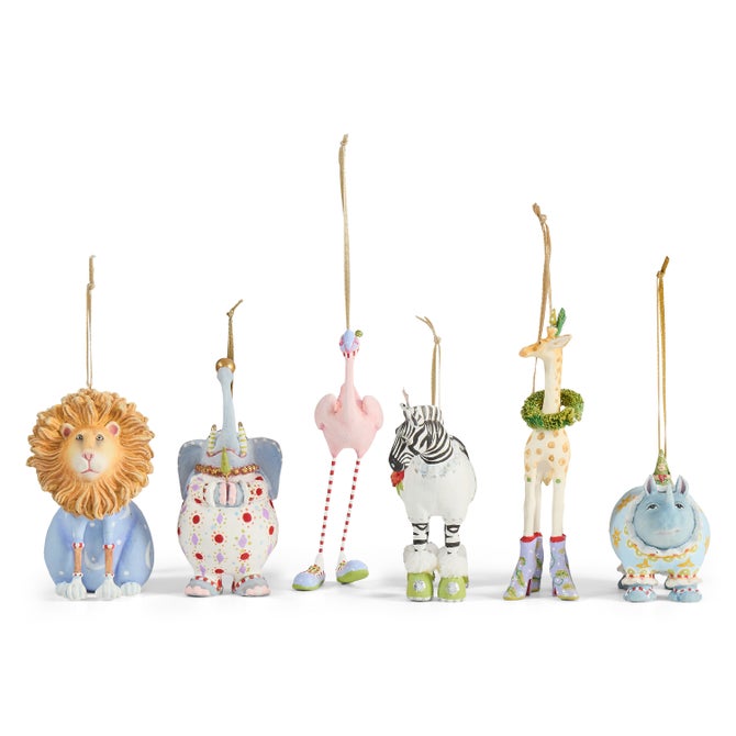 Patience Brewster Jambo Mini Ornament Set image number 2