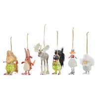Patience Brewster Woodland Mini Ornament Set