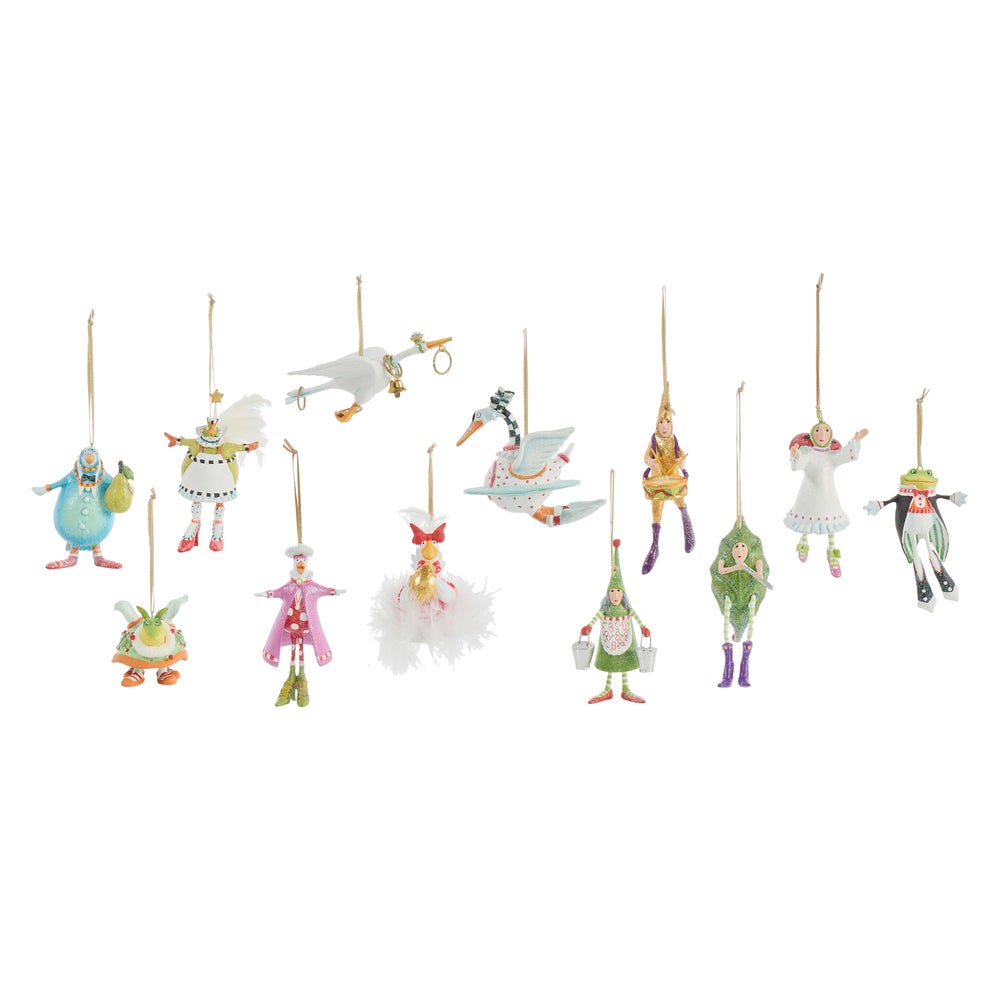 Patience Brewster 12 Days Ornament Set - 12 Days, Mini mackenzie-childs Panama imagen 1