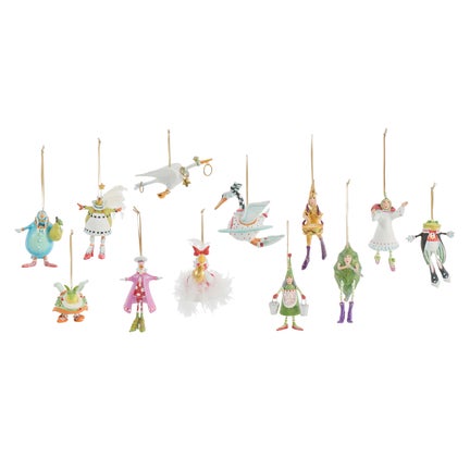 Patience Brewster 12 Days Mini Ornaments Set