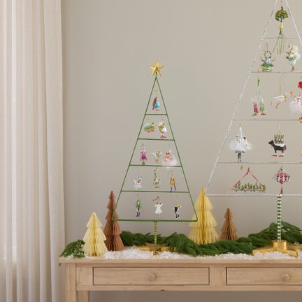 Patience Brewster 12 Days Mini Ornaments with Tree Set