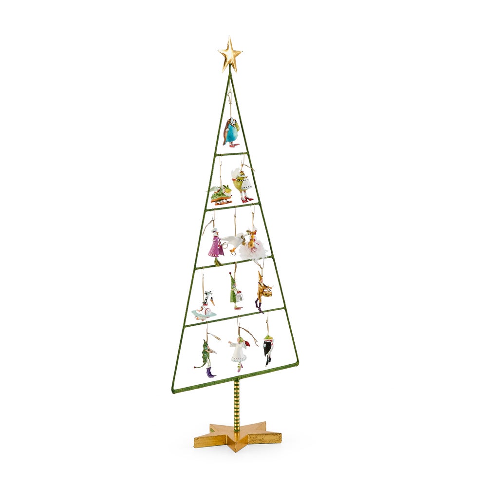 Patience Brewster 12 Days Mini Ornaments with Tree Set mackenzie-childs Panama imagen 5