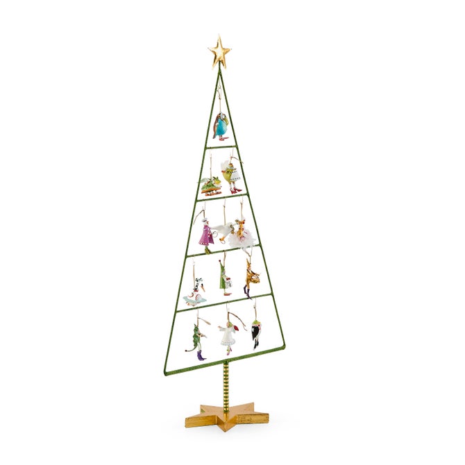 Patience Brewster 12 Days Mini Ornaments with Tree Set image number 4