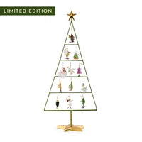 Patience Brewster 12 Days Mini Ornaments with Tree Set