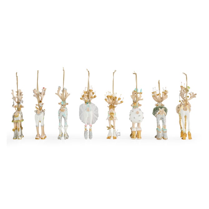 Patience Brewster Moonbeam Reindeer Mini Ornaments Set image number 6