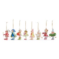 Patience Brewster Dash Away Elves Mini Ornaments Set