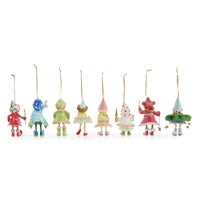 Patience Brewster Dash Away Elves Mini Ornaments Set