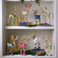Patience Brewster Dash Away Reindeer Figure Set-B