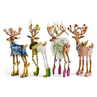 Patience Brewster Dash Away Reindeer Figure Set-B