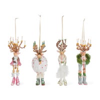 Patience Brewster Dash Away Reindeer Ornament Set