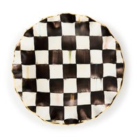 Courtly Check Ceramic Fluted Dinner Plate