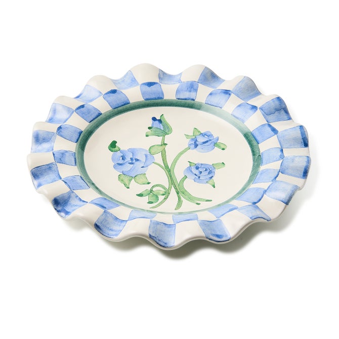 Megan Stokes Fluted Dessert Plate image number 1