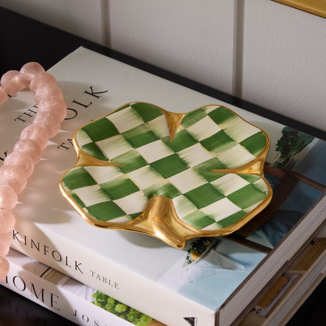 Lucky Check Clover Plate image number 4