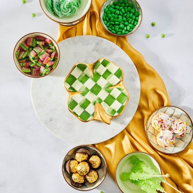 Lucky Check Clover Plate image number 6