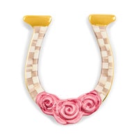 Mocha Check Horseshoe