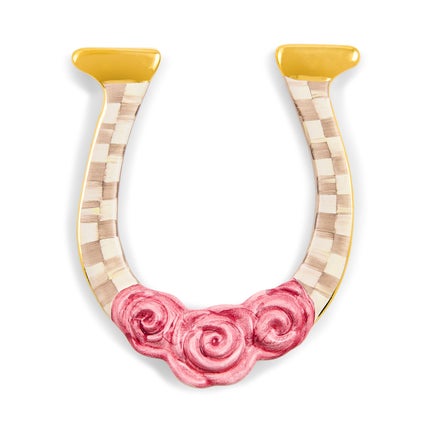 Mocha Check Horseshoe