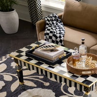 Courtly Stripe Feather Dish