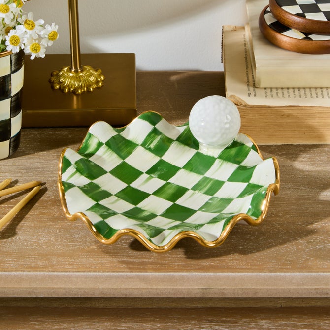 Putting Green Ceramic Dish image number 1