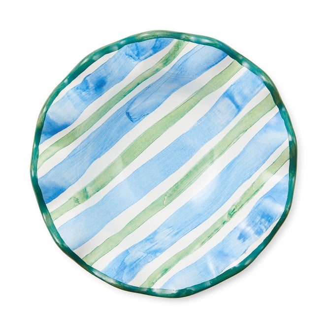 Pencil & Paper Co. Stripes Ceramic Fluted Berry Bowl image number 0