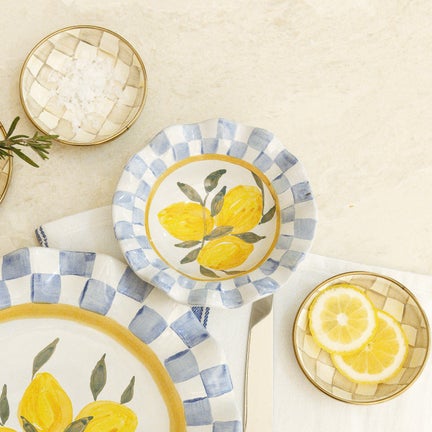 Cheese Gal Fluted Dip Bowl