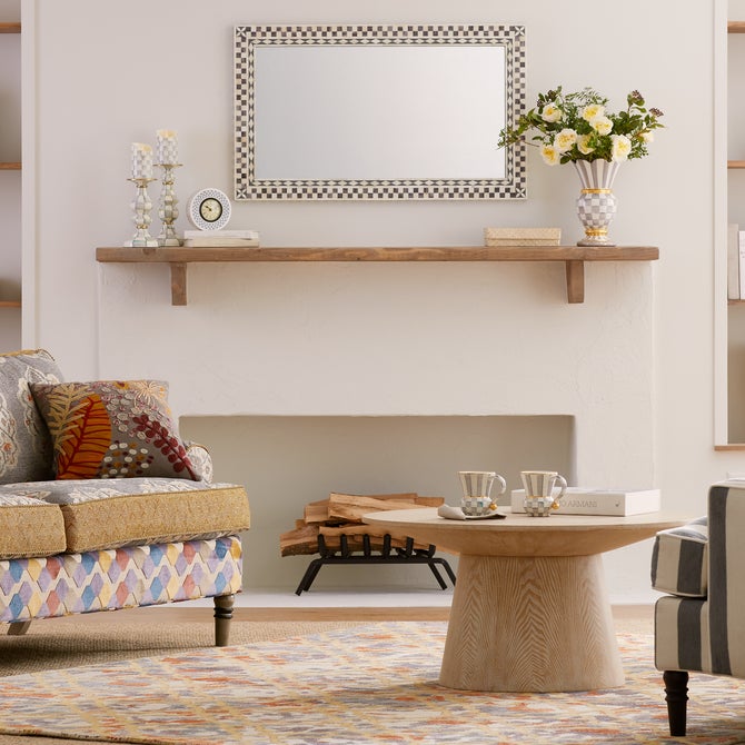 Sterling Check Ceramic Mug image number 2