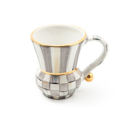 Sterling Check Ceramic Mug