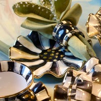Courtly Check Ceramic Saucer